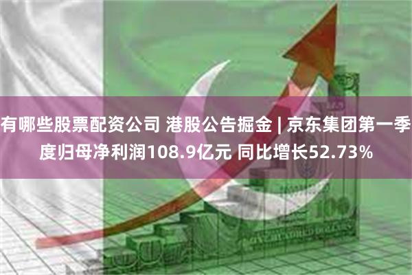 有哪些股票配资公司 港股公告掘金 | 京东集团第一季度归母净利润108.9亿元 同比增长52.73%